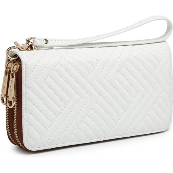 Handbags - RFID Blocking Wallet Purse for Women Large Capacity Wristlet Clutch Bag Multi Ca